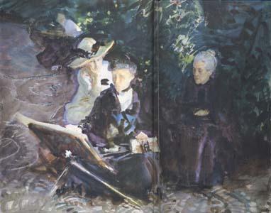 John Singer Sargent In the Generalife (mk18) Germany oil painting art